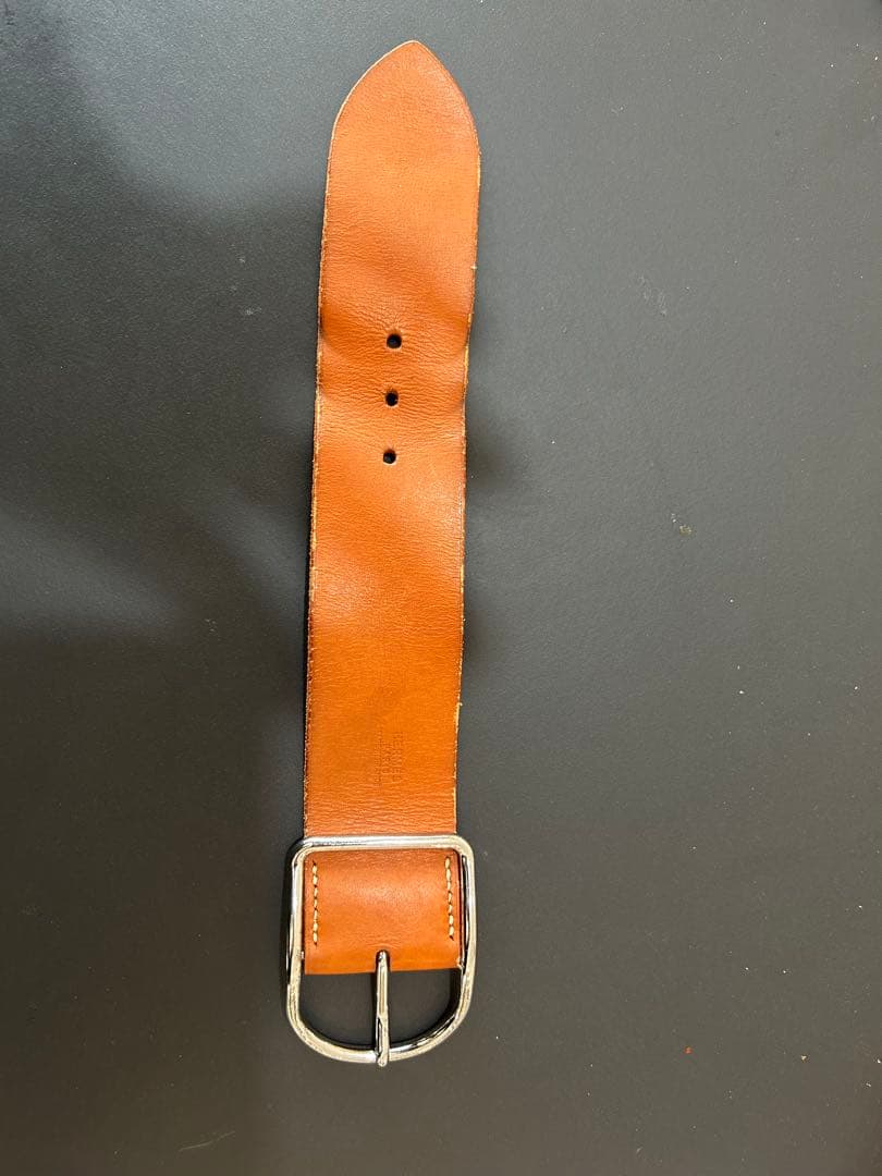 HERMES マルジェラ期 アピⅡ GM レザー ブレスレット vintage