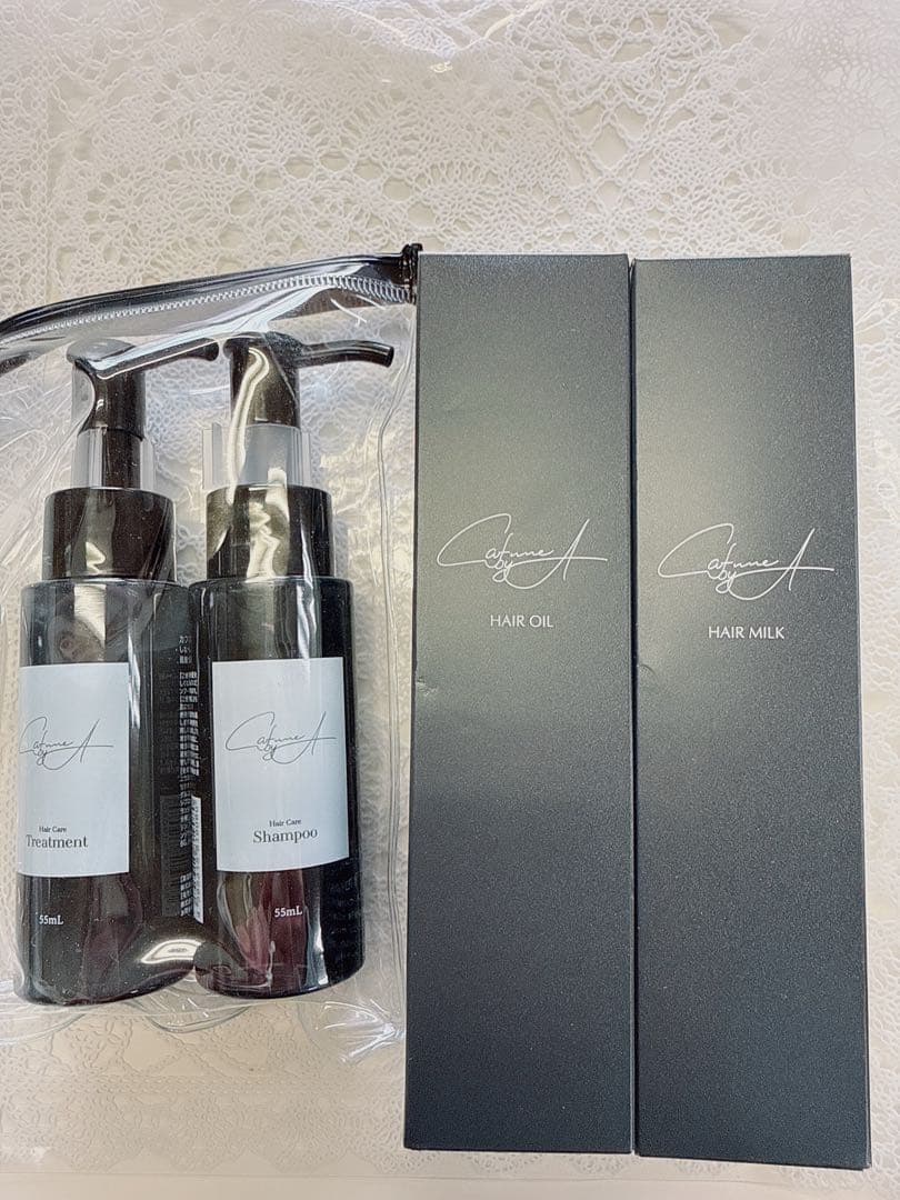 シャンプー・ヘアオイル・ヘアミルクセット