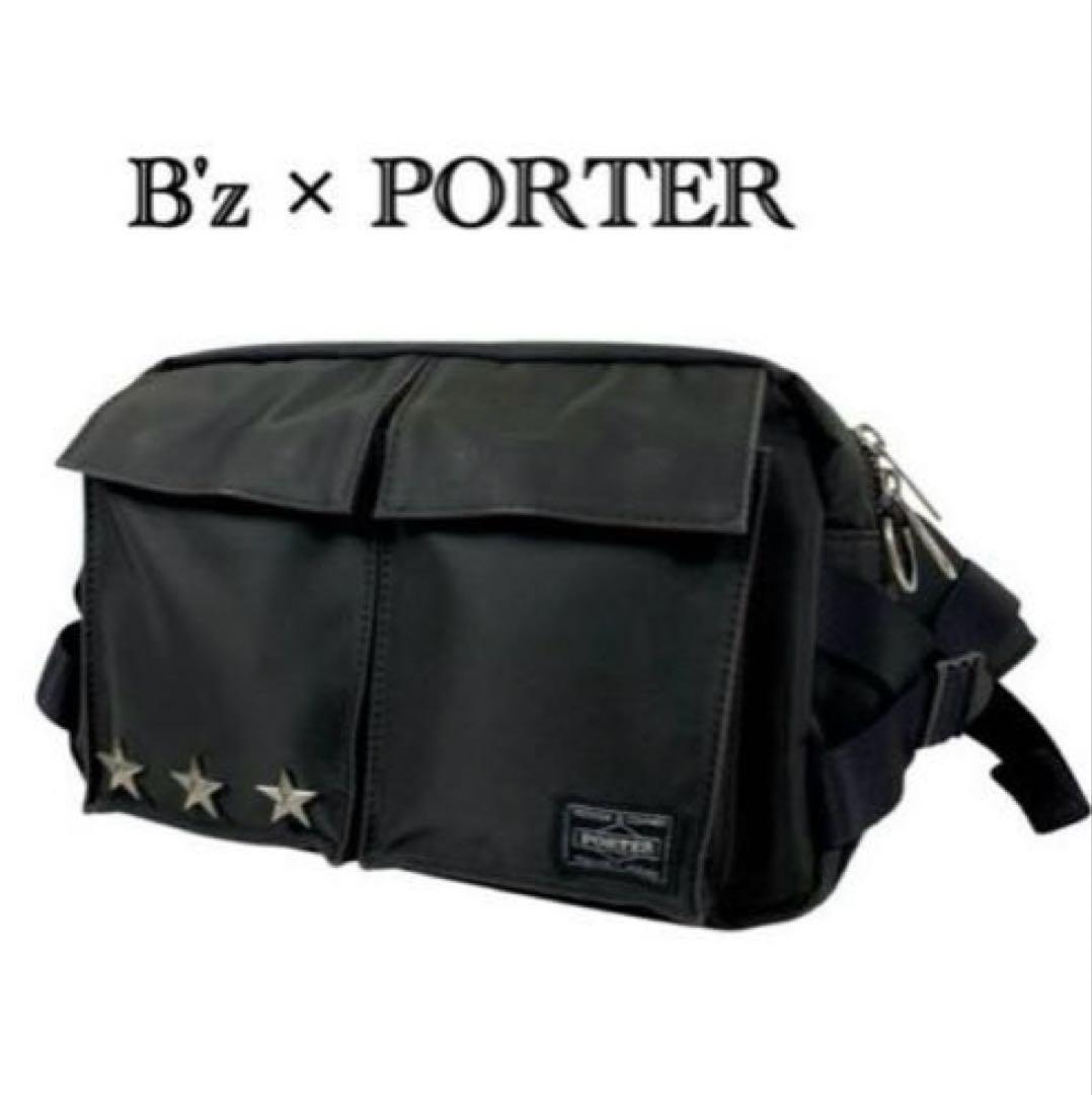 PORTER ポーター B'zコラボ限定25周年ウエストポーチ ボディーバッグ