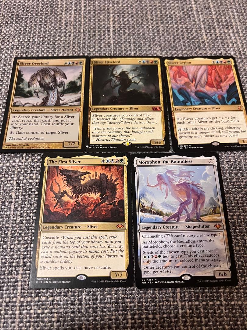 スリヴァー　5枚セット　Slivers