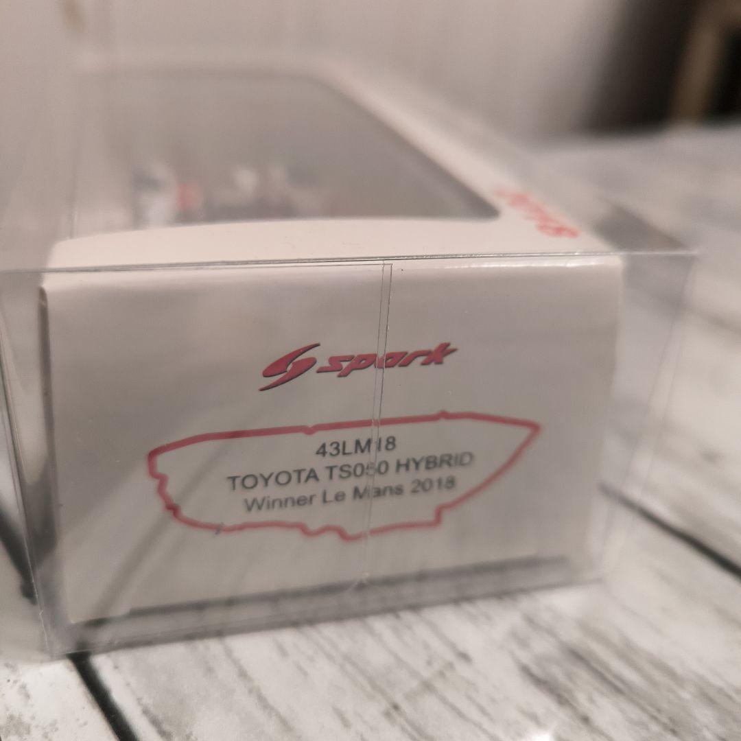 TOYOTA TS050 HYBRID 2018年 中嶋選手の直筆サイン入り