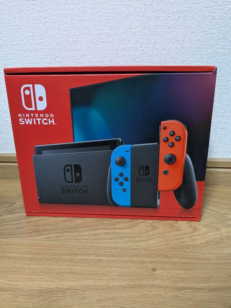 【新品未開封】　Nintendo Switch 本体　ネオンブルー/ネオンレッド 送料無料】NintendoSwitch 本体 ネオンブルー ネオンレッド