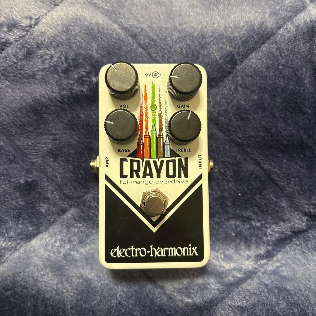 electro-harmonix CRAYON フルレンジオーバードライブ　美品 Amazon.com: Electro-Harmonix Crayon Full-Range Overdrive Pedal