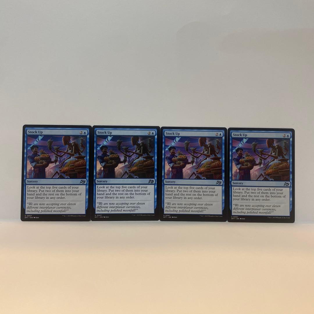 英語版 食糧補充/Stock Up 4枚