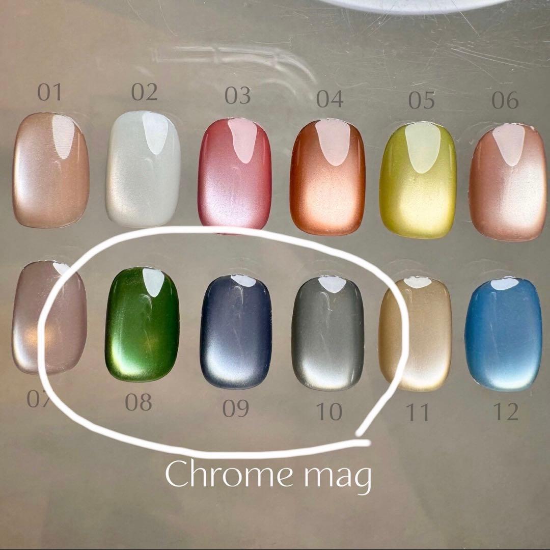 cleto クレト　chrome mag クロムマグ　マグネットジェル