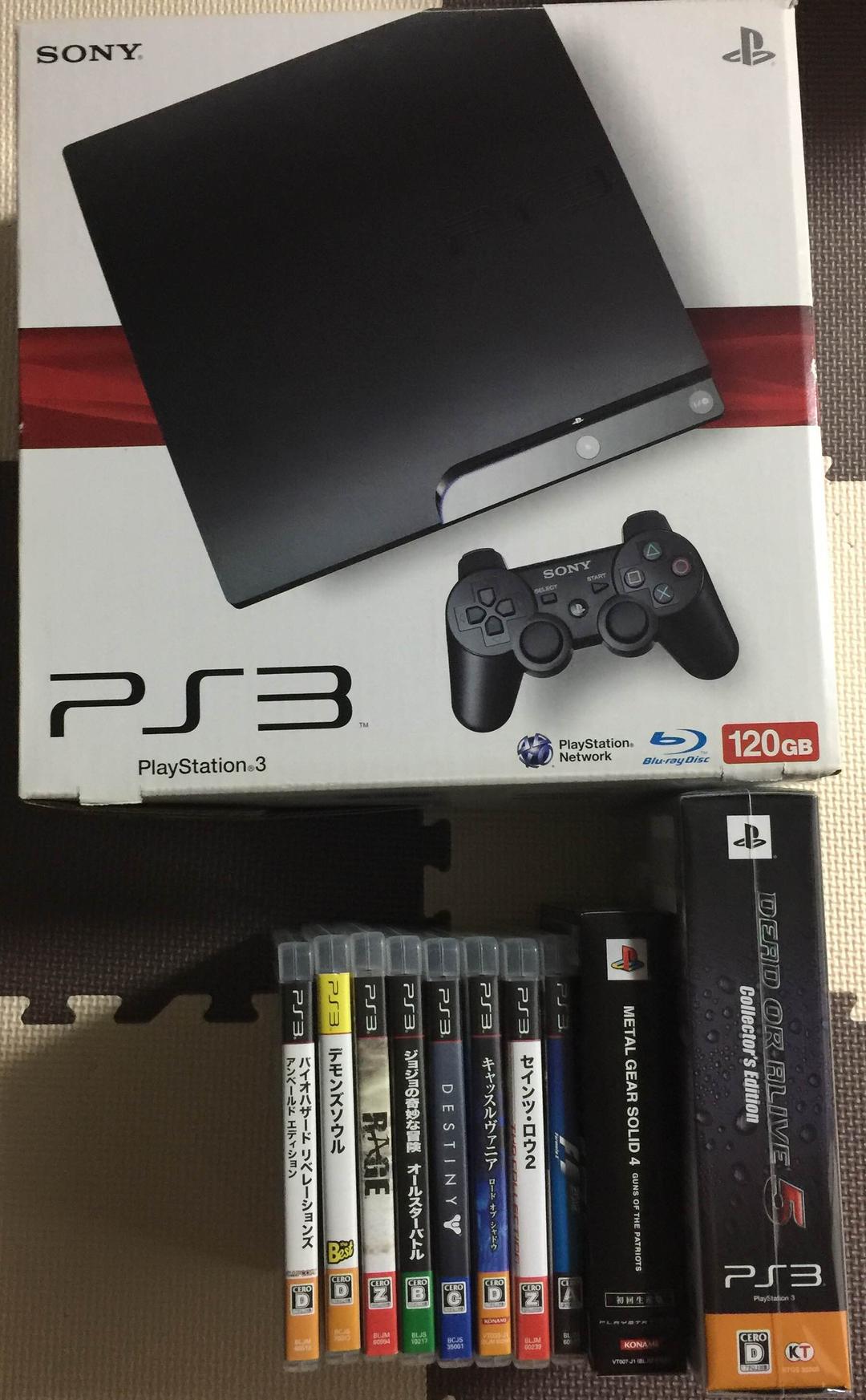 『nikoniko』PS3 本体 120GB ソフト10本セット 楽天市場】【PS3ソフト5本セット！】PS3 本体 すぐ遊べる ソフト被り