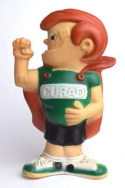 1970’s テイプドクルセイダー ビンテージ ソフビ 貯金箱 絆創膏 バンク