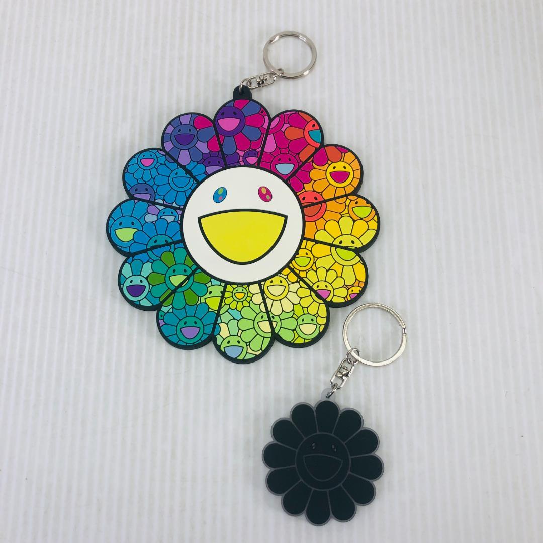 村上隆 カイカイキキ フラワー ラバーキーリング キーホルダー - メルカリ