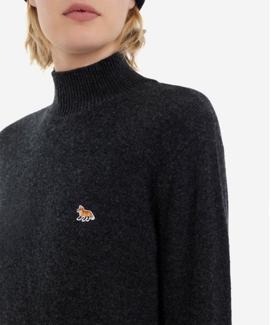 【美品】MAISON KITSUNE メゾンキツネ ニット ネイビー XS