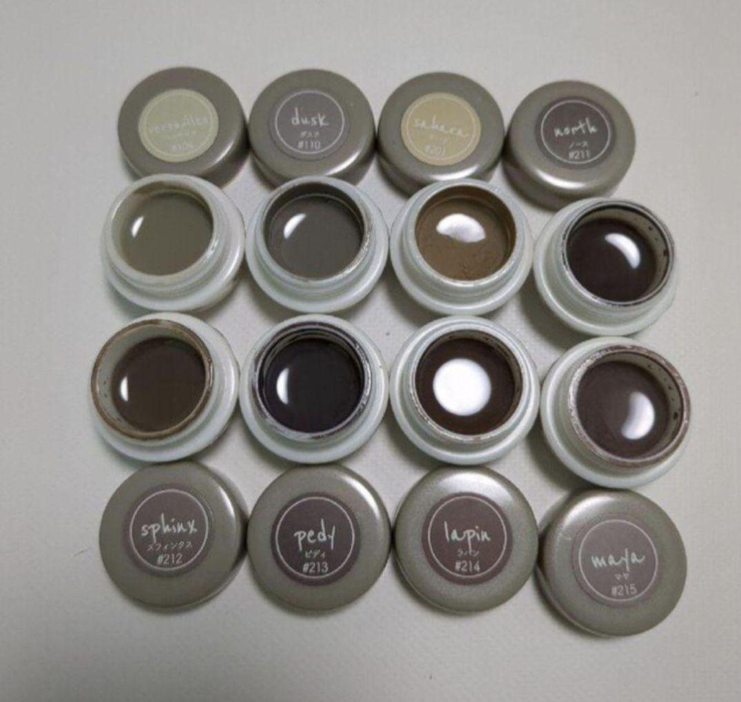 vi2 カラージェル8個セット ジェルネイル セルフネイル