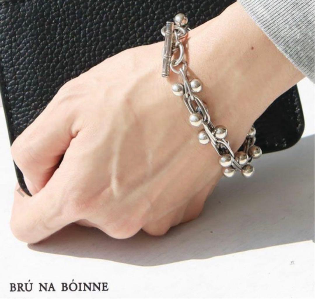 【超美品】BRU NA BOINNE ガリトラップブレス（シルバー）