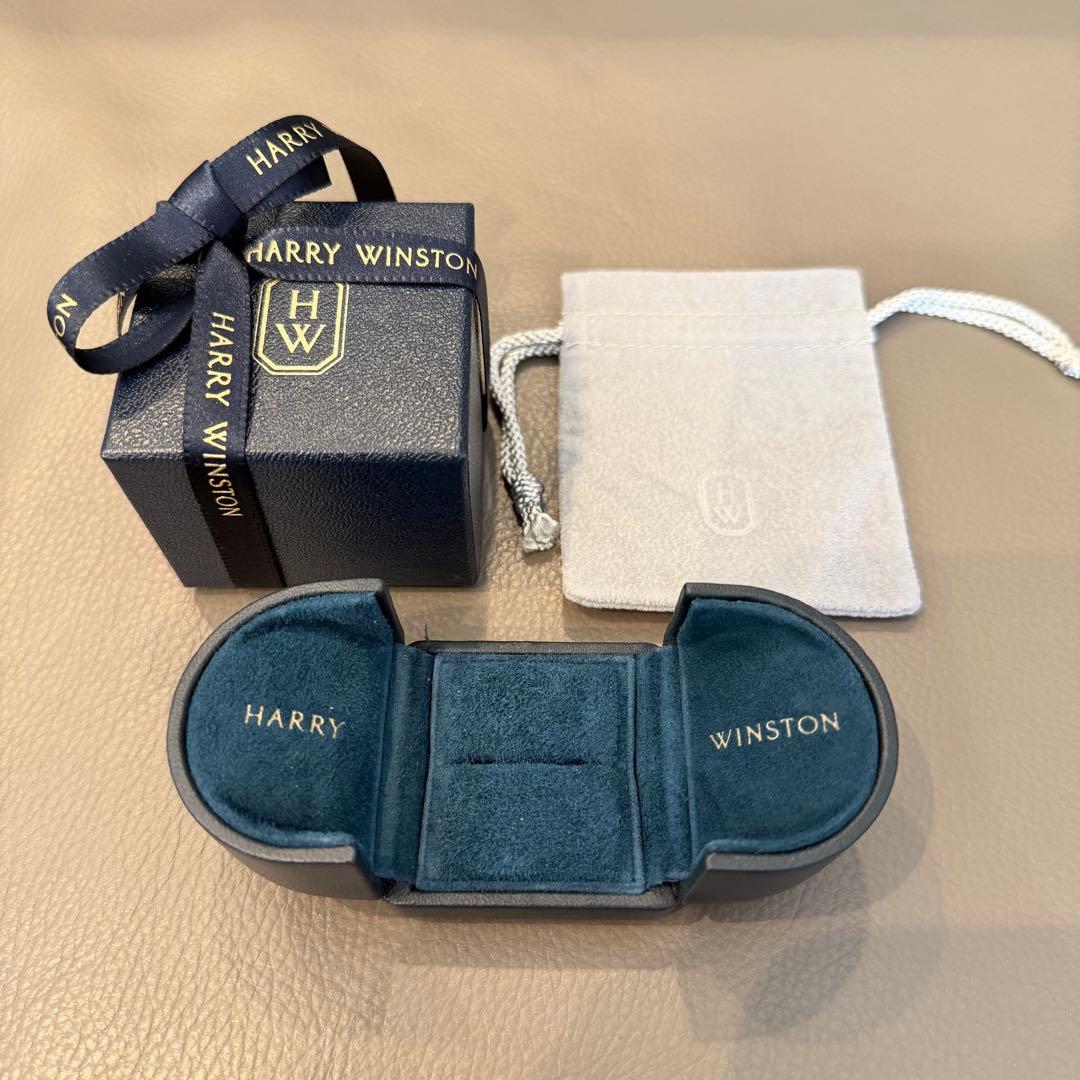 Harry Winston リングケース　婚約指輪　未使用