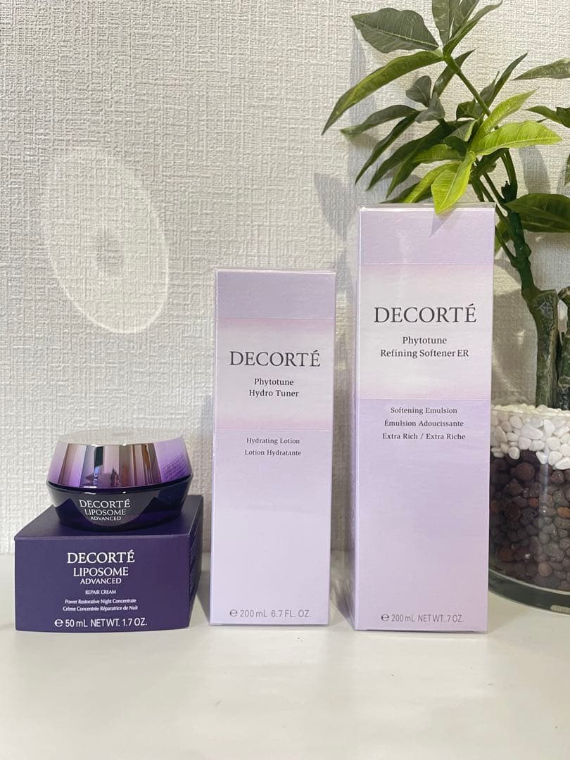 DECORTÉ リポソームクリーム、化粧水、乳液　新品3点セット