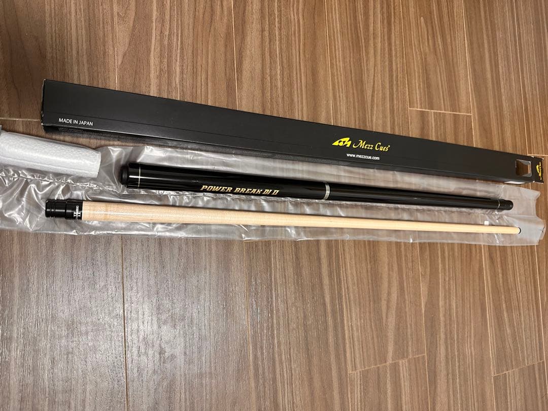 新品パワーブレイクDI2 Mezz ビリヤード パワーブレイク2 ブレイクキュー PB2-K/DI2 ブラック (DI2シャフト装備