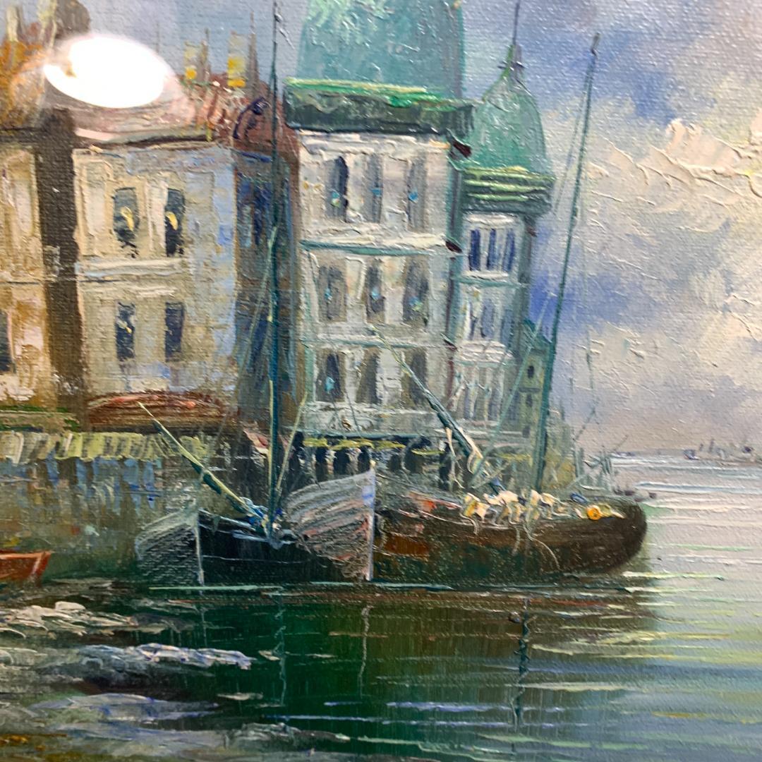 y.simon 油絵 風景画 - メルカリ