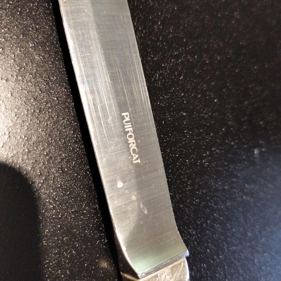 PUIGFORCAT シルバーナイフ 2本セット　銀製品デザートナイフ