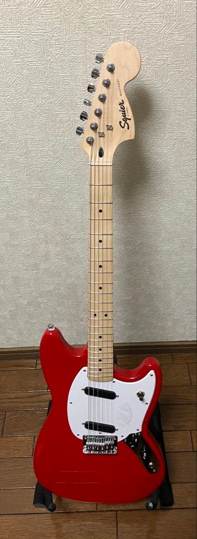 Squier SONIC MUSTANG ソフトケース付