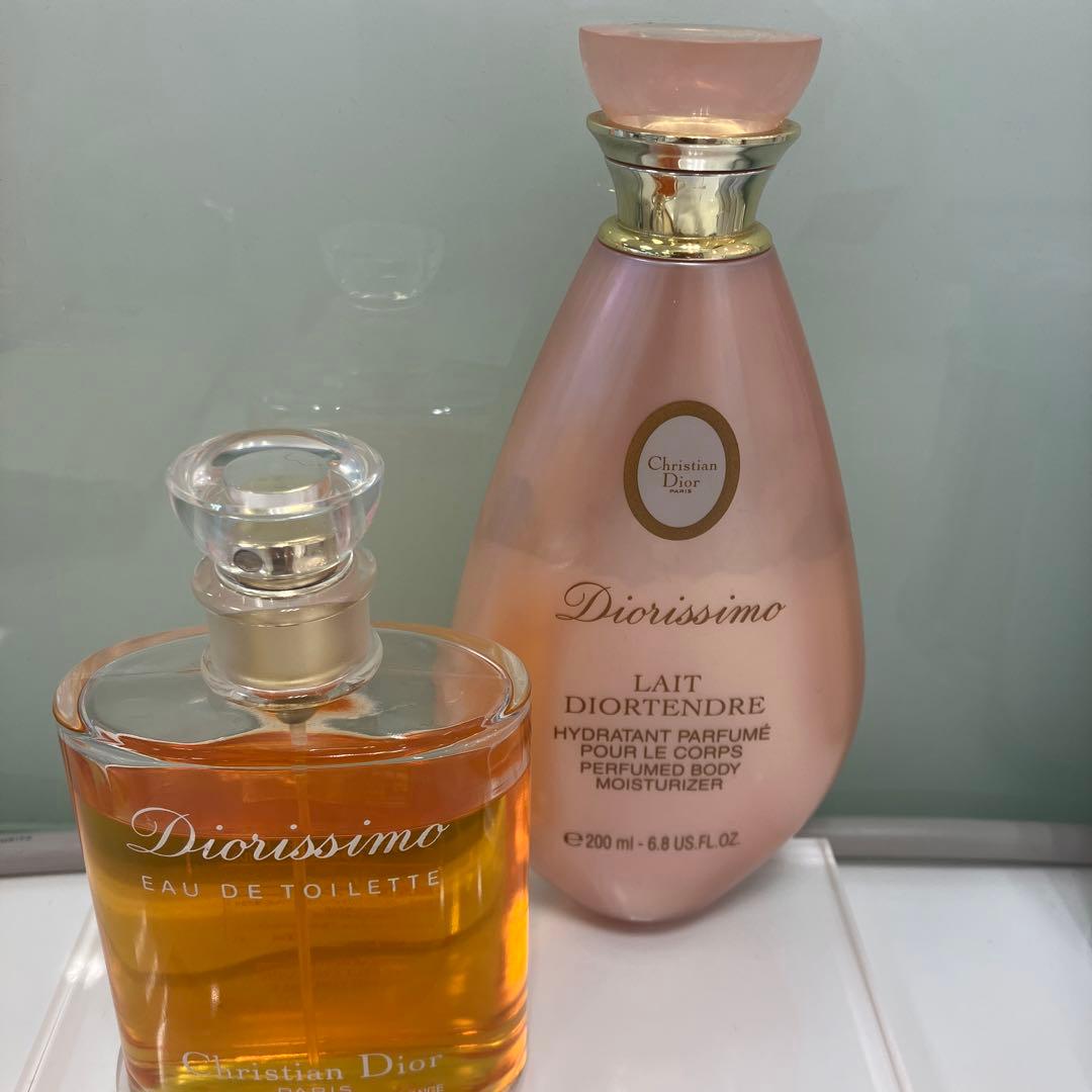 Dior ディオリッシモEau de Toilette 100ml＆ボディ用乳液