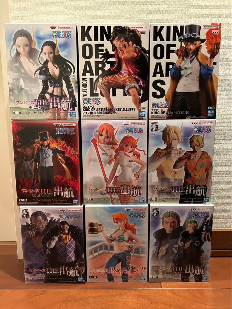 ワンピース フィギュアセット 8体