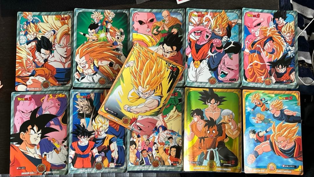 ドラゴンボール ジャンボカードダス 11枚セット