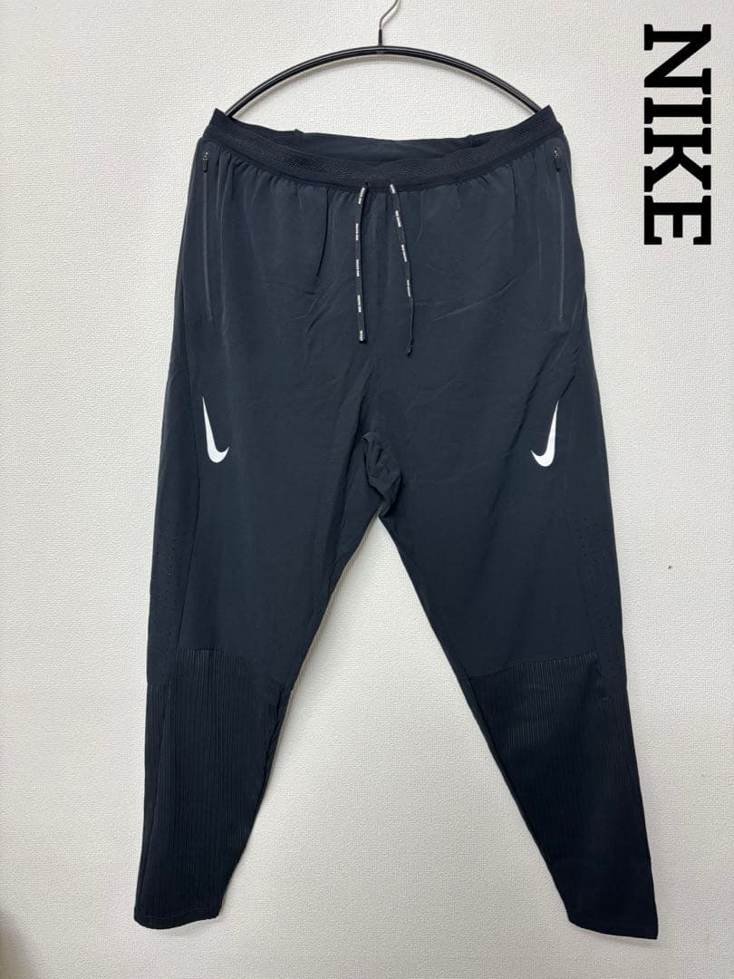 L ナイキ エアロスイフト ADV ランニング ジョガーパンツ ブラック 新品