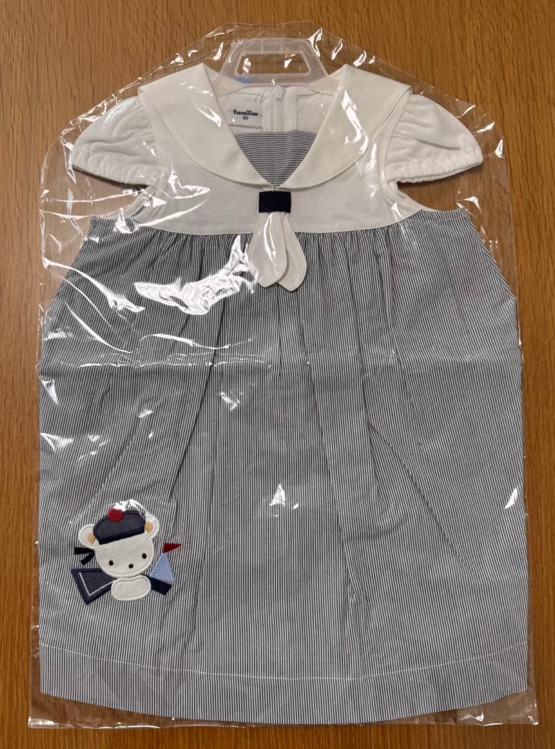 ファミリア　セーラーワンピース　90サイズ　未開封品