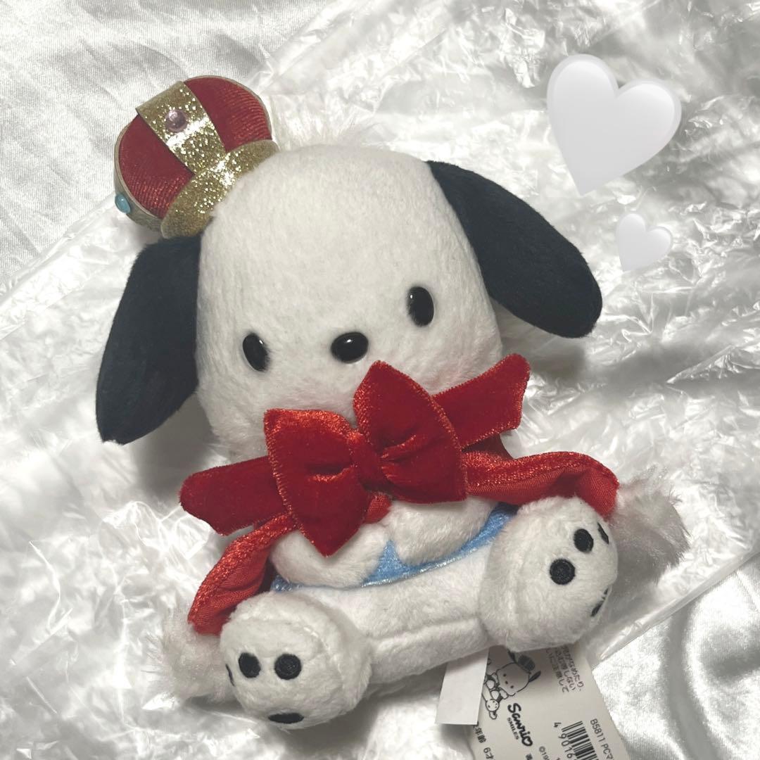 ♡ポチャッコ 王冠デザイン ぬいぐるみ