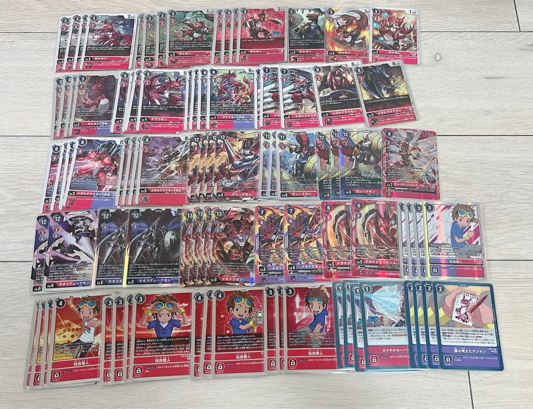 デジカ　ギルモン　デュークモン　メギドラモン　デッキ　デッキパーツ デジカ】竜騎士のすゝめ・参【デュークモン】｜まろ