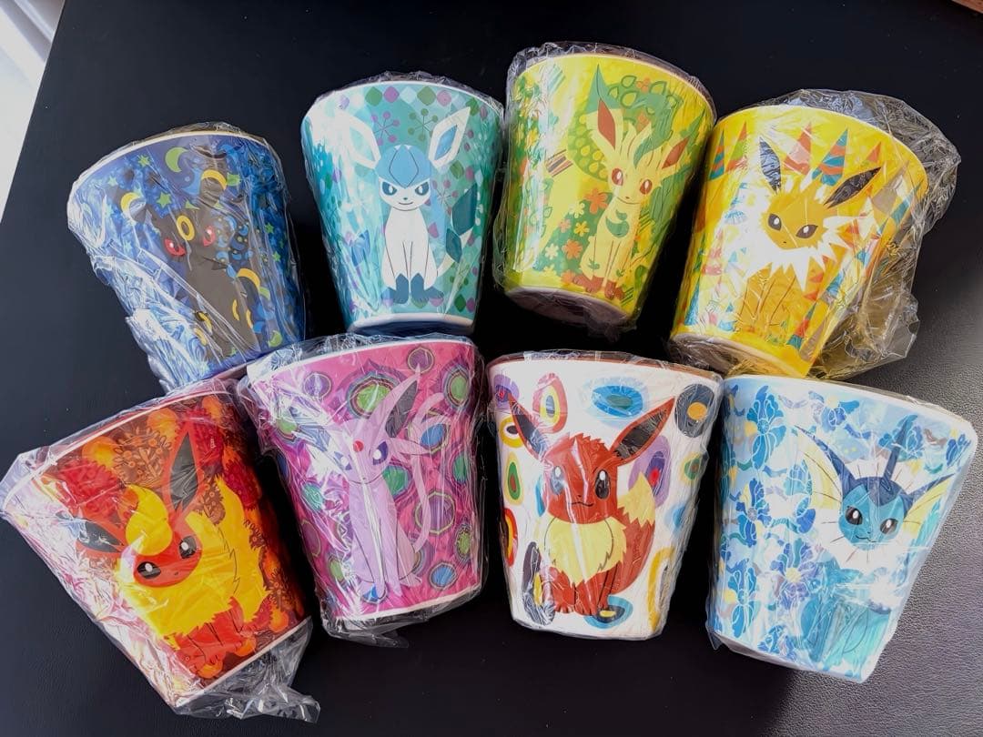 ポケモンセンター限定イーブイコレクション2012タンブラー全8種コンプ未使用