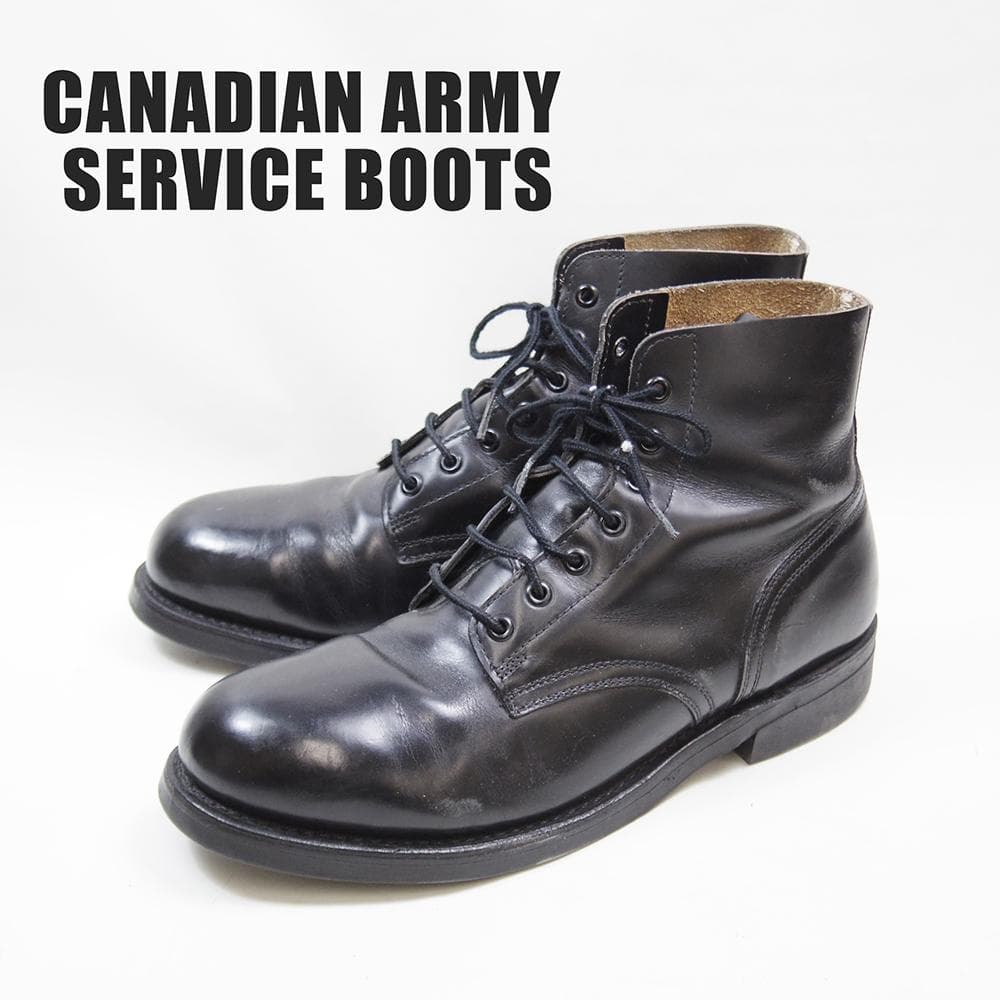 28.5cm カナダ軍　サービスブーツ　ミリタリー　スチールトゥ　P4133