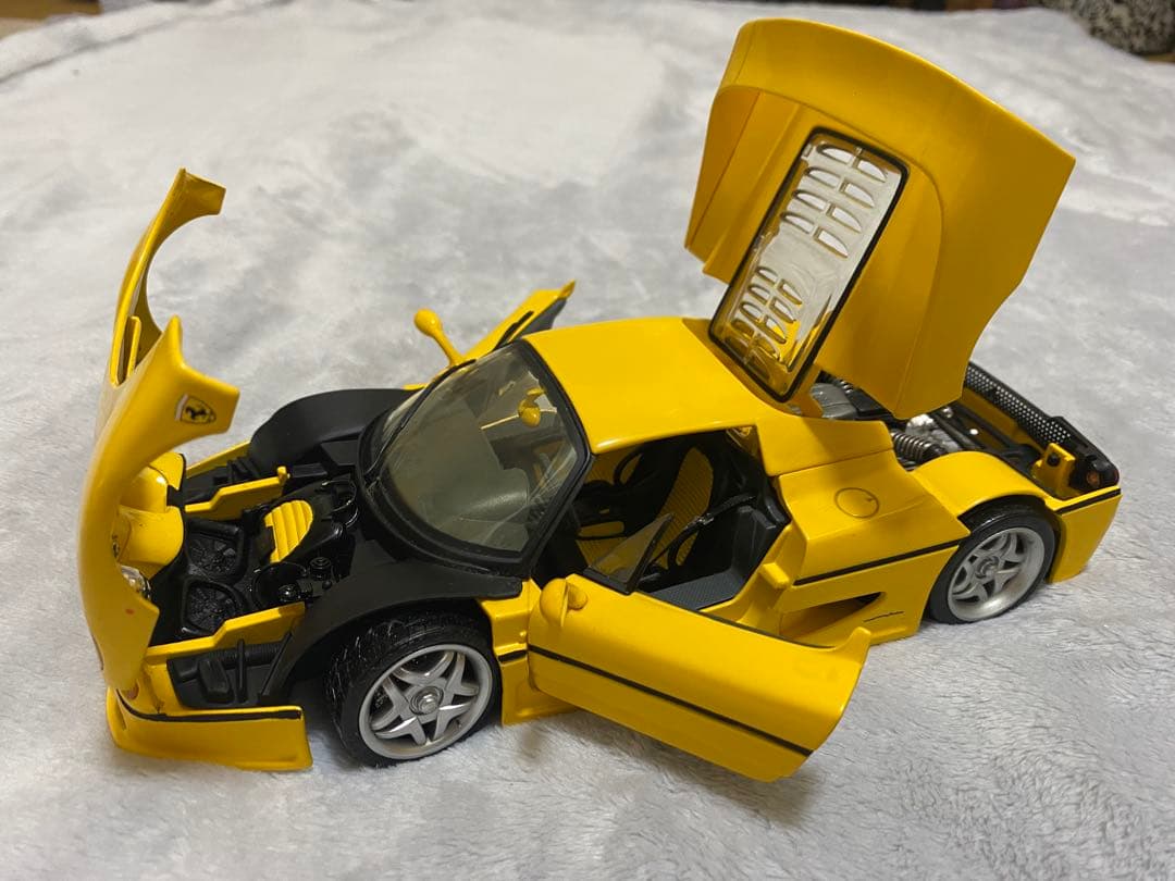 ミニカー HOTWHEELS Ferrari F50 1/18 Hot Wheels FERRARI F50 YELLOW Black 1/18 1998 Mattel | eBay