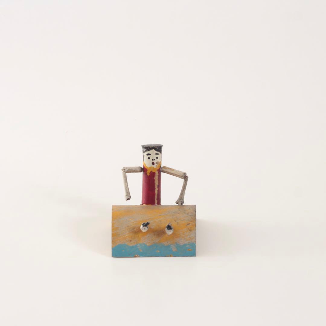 竹と木でできた 奇妙な 郷土玩具 昭和レトロ 当時モノ 古道具 アンティーク