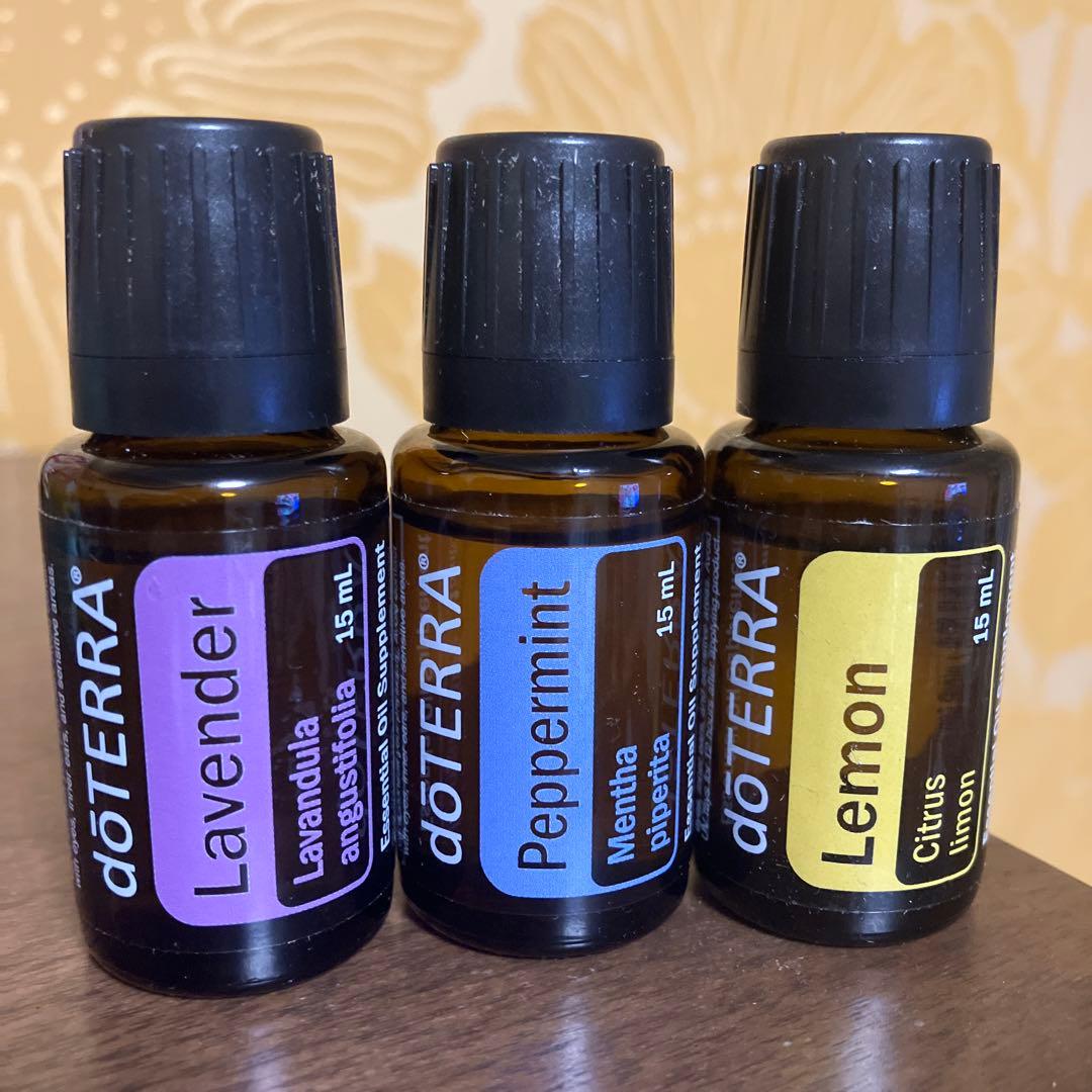 ドテラ　ラベンダー&ペパーミント&レモン　エッセンシャルオイル