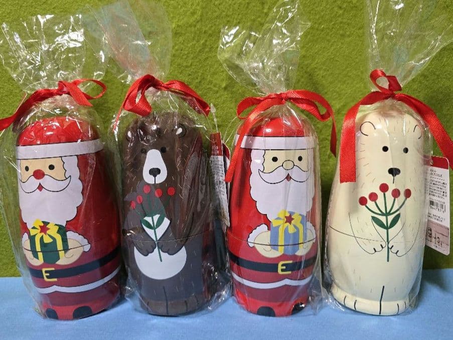 入手困難　ニトリ　クリスマス　マトリョーシカ　サンタ　アニマル　レア