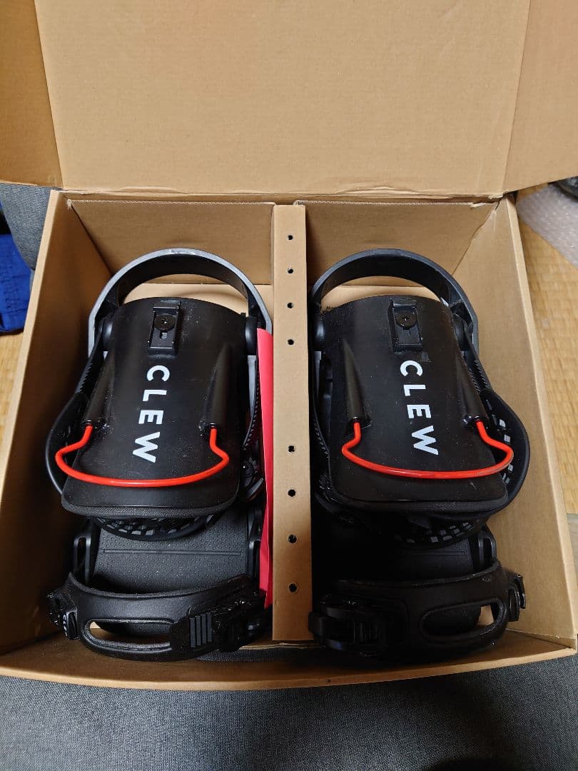 CLEW バインディング 21-22年　 スノーボード ビンディング　Lサイズ
