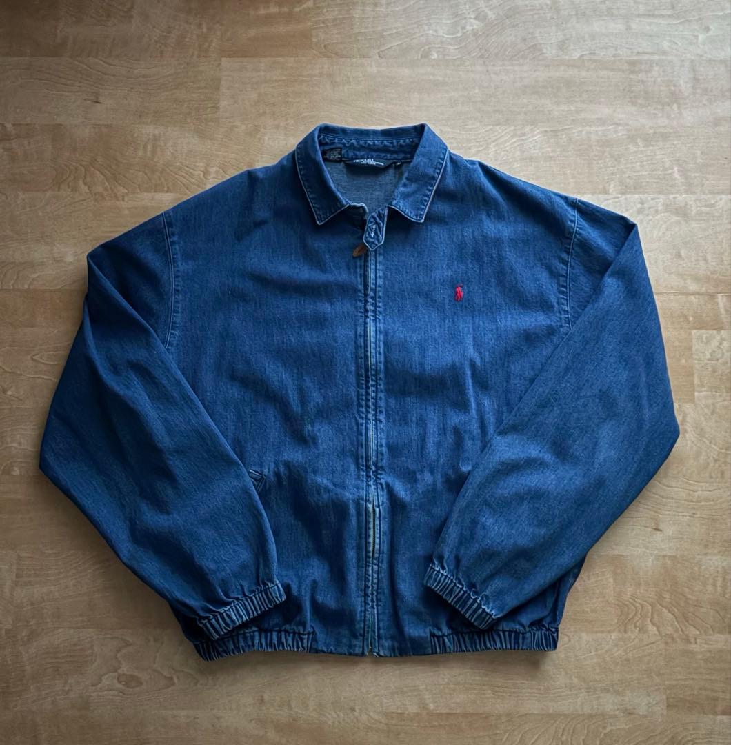 こ*ー様 80s usa製　ラルフローレン　スイングトップ　デニム　デトロイト