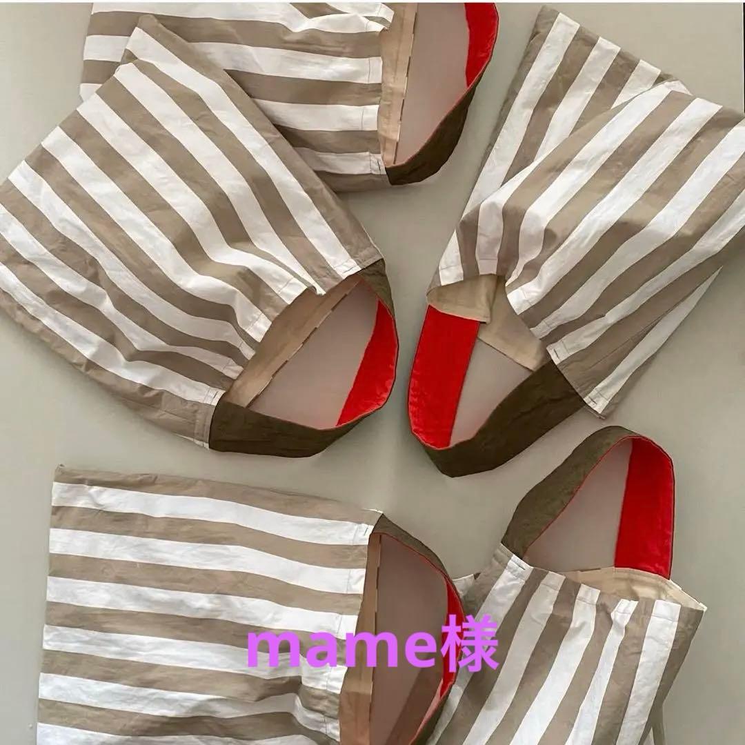 週末限定SALE!新品・未使用　november　graphic シマシマバッグ