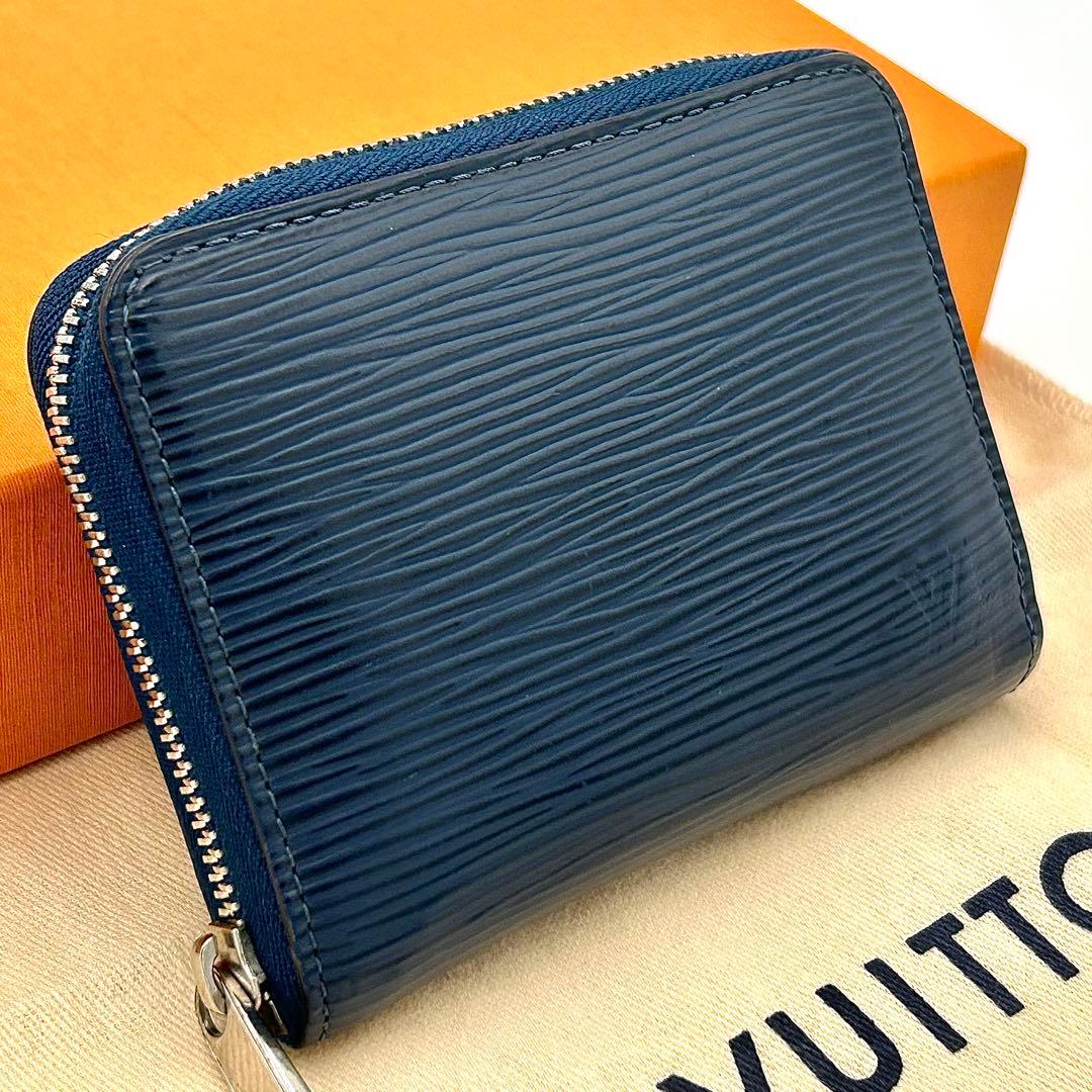 ルイヴィトン エピ ジッピーパース エピ アンディゴブルー 小銭入れ