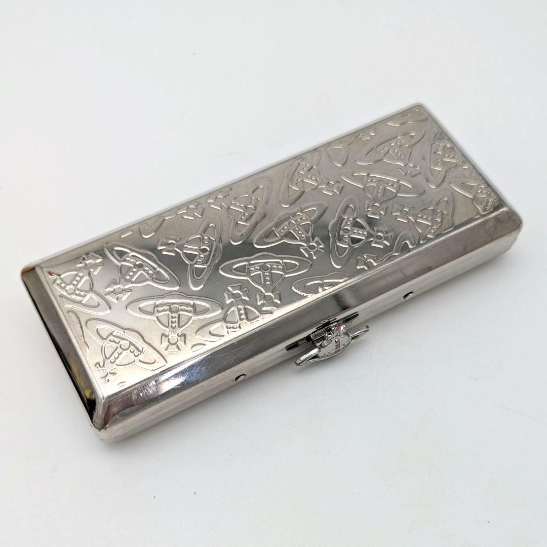 ヴィヴィアンウエストウッド シガレットケース メタル スリム ORB 煙草ケース