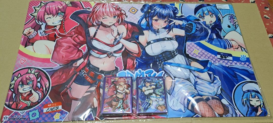 遊戯王　イビルツイン　スリーブ&プレイマット