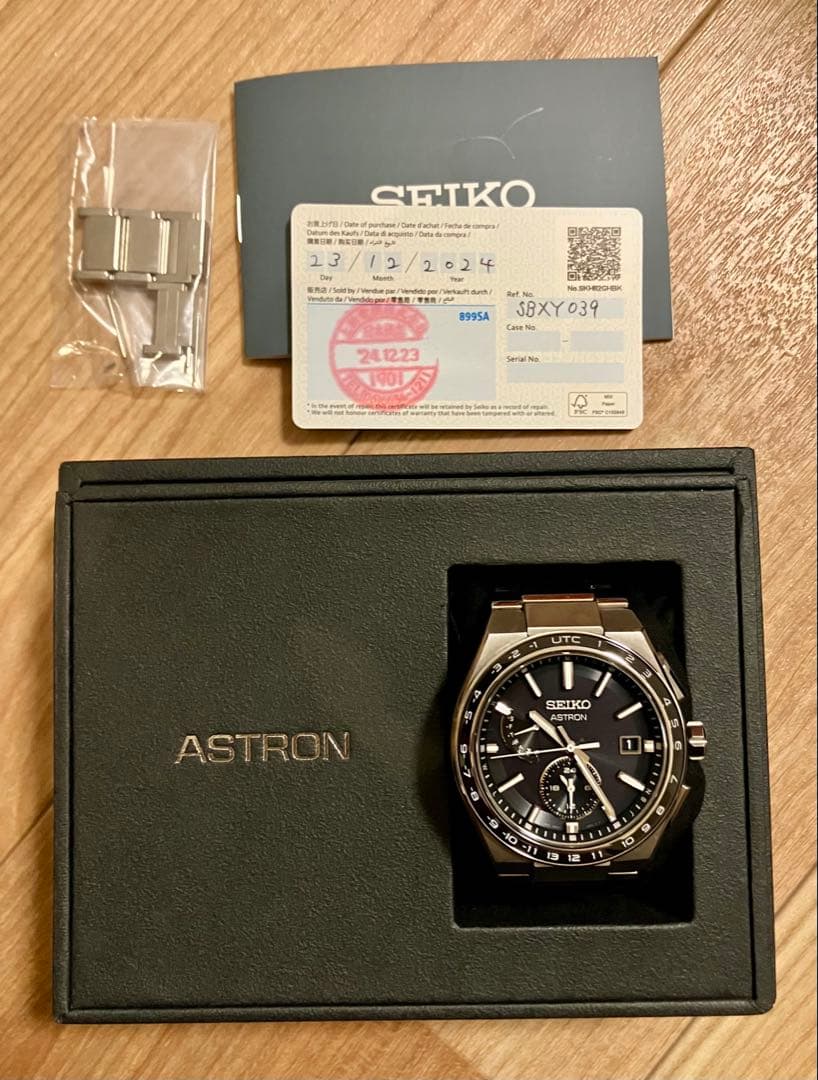 時計 SEIKO ASTRON SBXY039