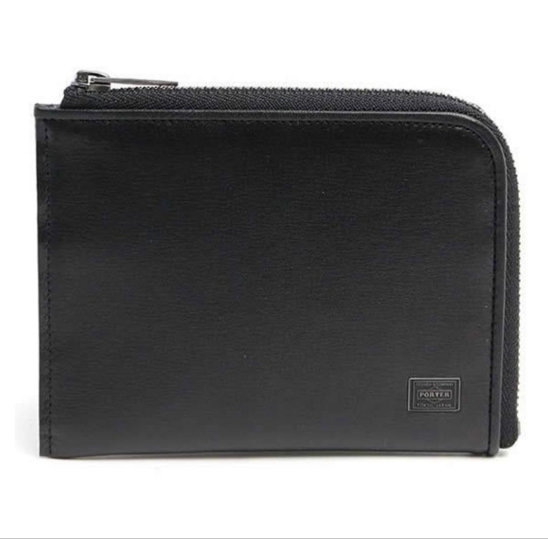 ポーター プリュム ウォレット 179-03869日本製 財布 ブラック