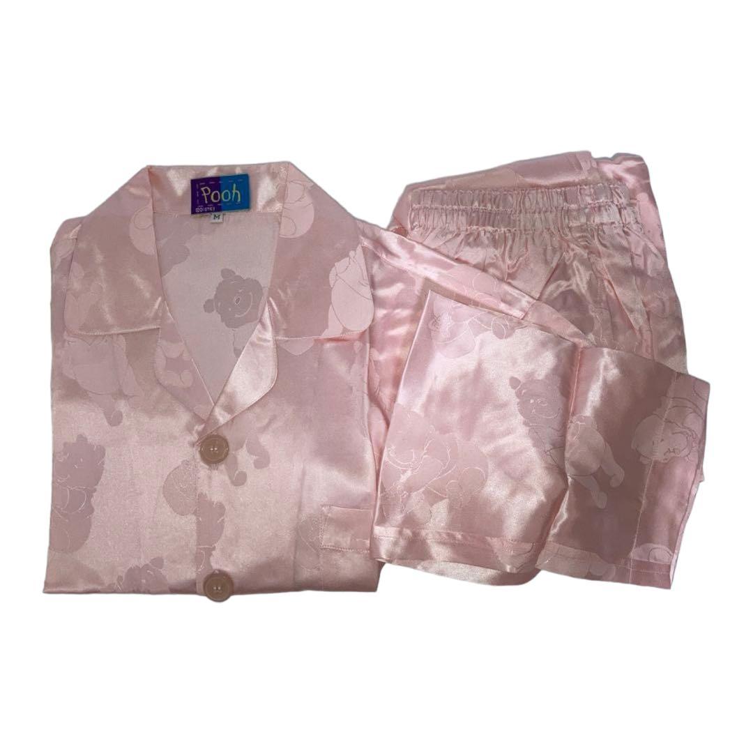 【新品未使用】Mサイズシルク100%パジャマ ディズニー プーさん