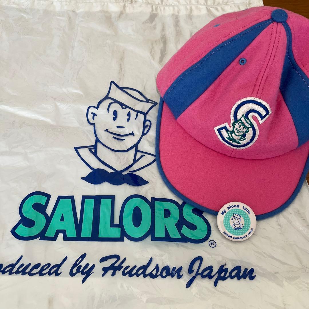 セーラーズ　SAIRORS キャップ　80年代　当時物　帽子　未使用　希少