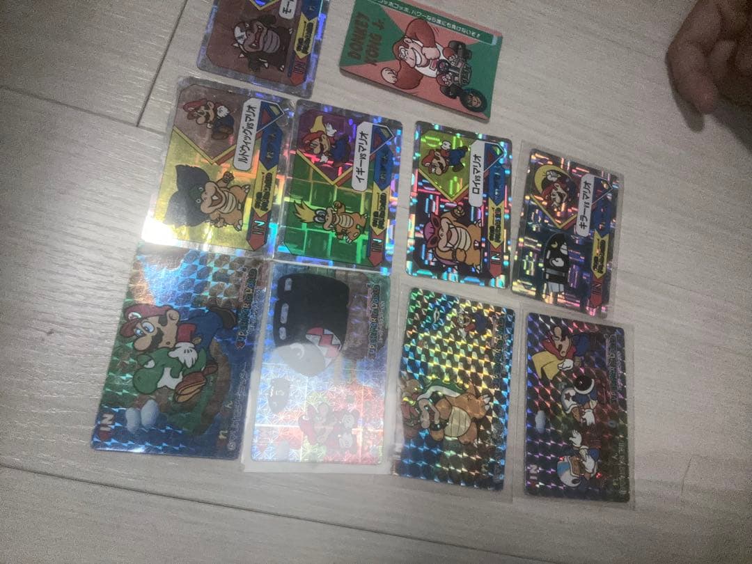 スーパマリオワールド　当時物❕　カードダス スーパーマリオワールド トップサン トップ製菓 カードダス 当時物