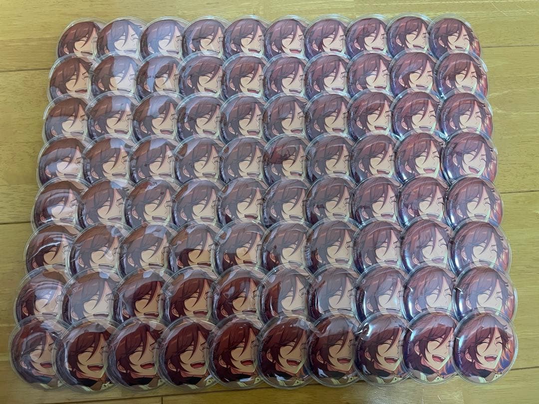 あんスタ　三毛縞斑　缶バッジ　８０個