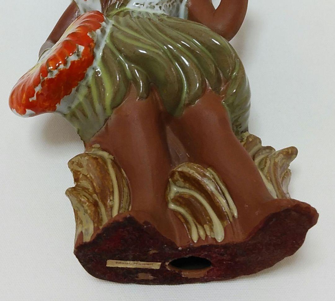 ハワイアン人形 フラドール置物❤︎1960年ハワイアンティーク