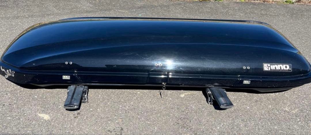 ルーフボックス　BRQ55 着払い　引き取り歓迎！ BRQ55WH イノールーフボックス 55 | カーメイト 公式オンラインストア本店