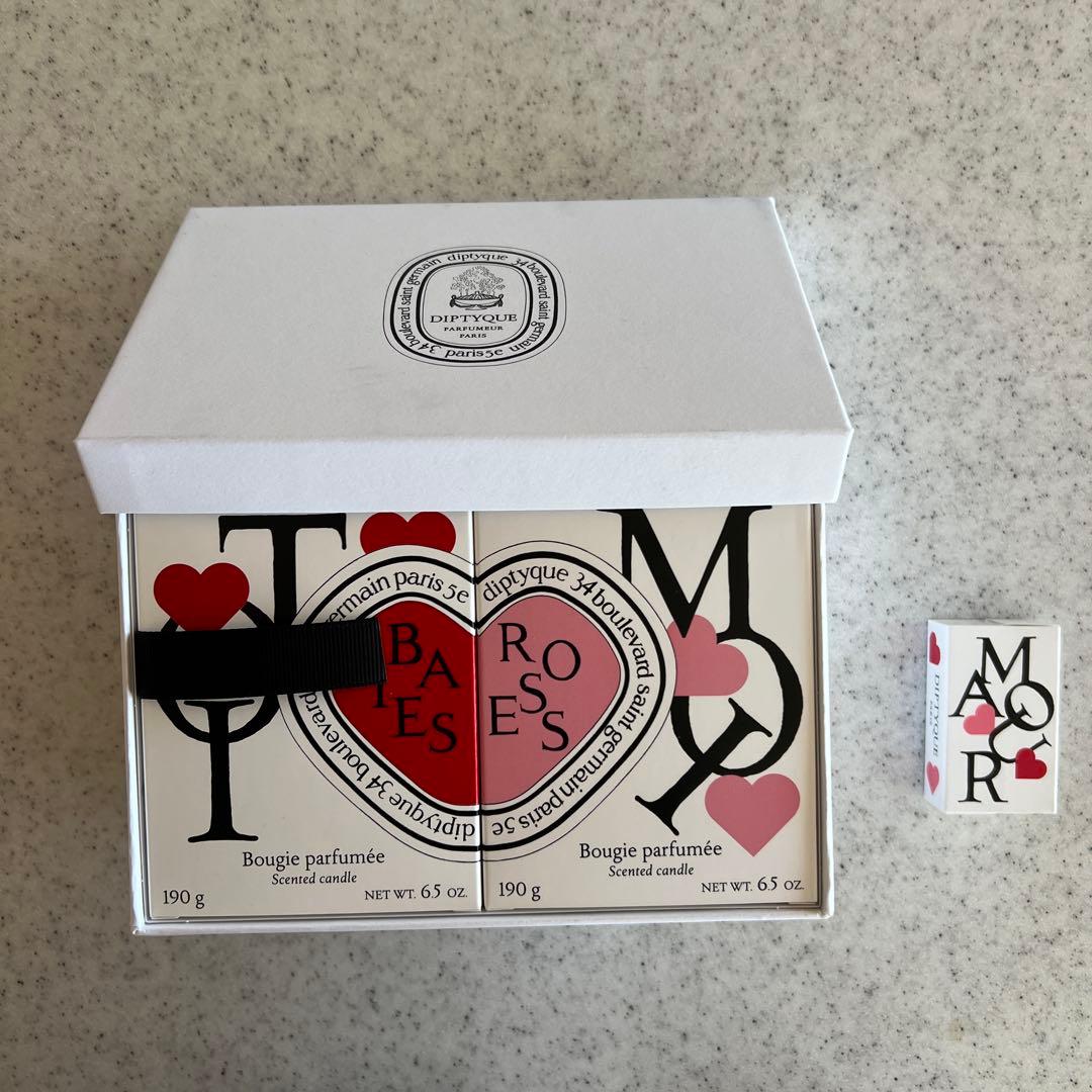 【momo 】Diptyque バレンタインデュオ　クラシックキャンドル 楽天市場】ディプティック バレンタインデュオ クラシックキャンドル