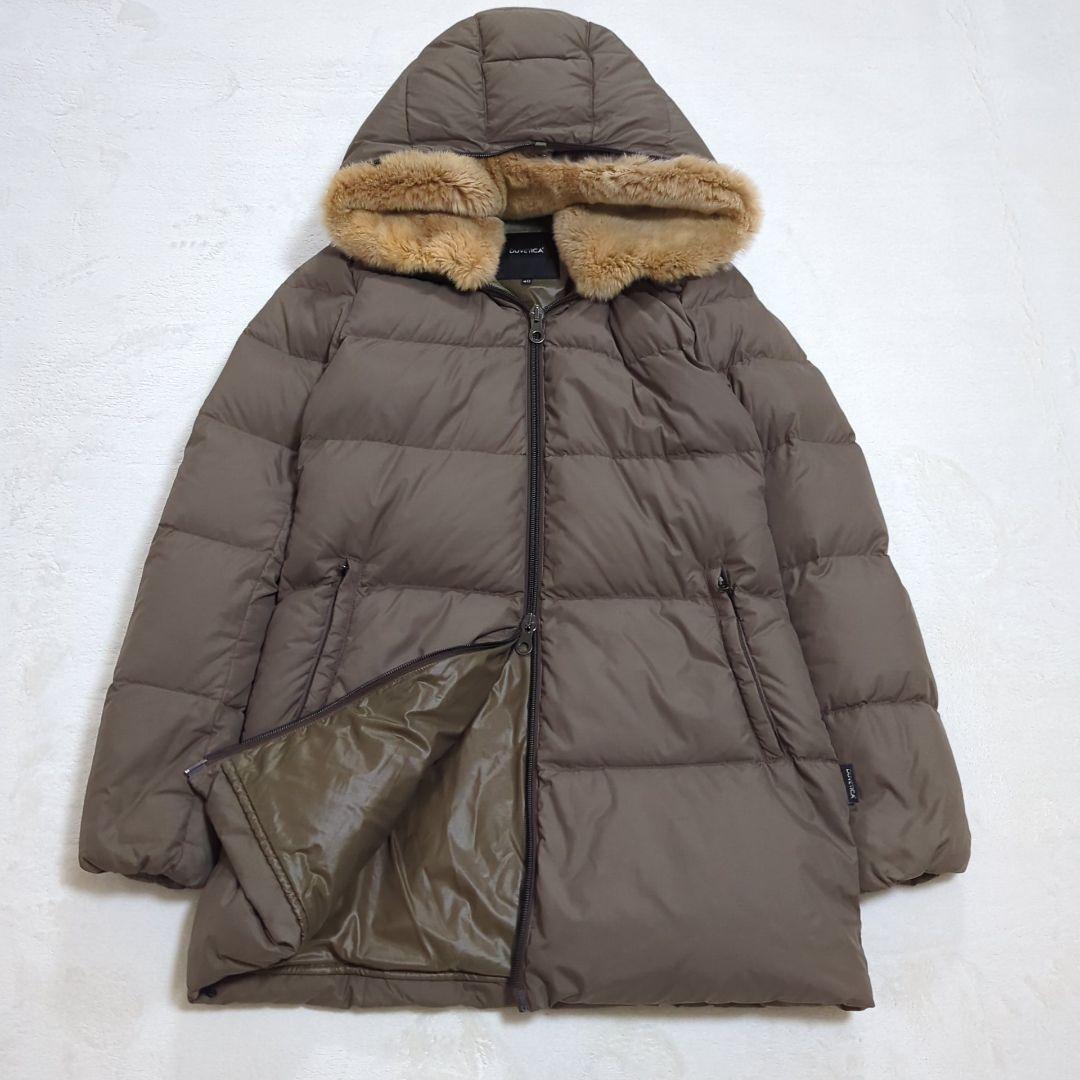 現行タグ 40 デュベティカ アルウェン ファー ダウンコート カーキ